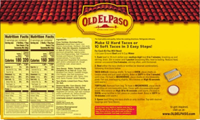 Old El Paso Hard N Soft Taco Dinner Kit - 21.2 Oz - Image 6