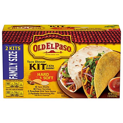 Old El Paso Hard N Soft Taco Dinner Kit - 21.2 Oz - Image 1