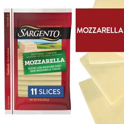 Sargento Mozzarella Sliced Cheese - 8 Oz - Image 1