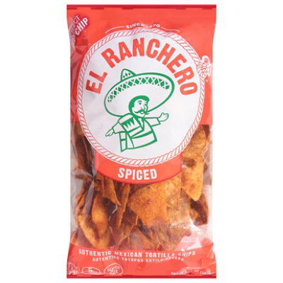 El Ranchero Tortilla Chips Mild Hot 14 Oz - 14 Oz - Image 3