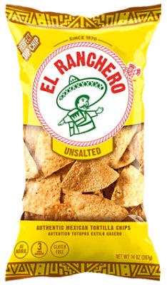 El Ranchero Tortilla Chips Natural 14.0 Oz - 14 Oz - Image 1