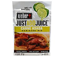 Weber Just Add Juice Carne Asada Marinade Mix - 1.12 Oz