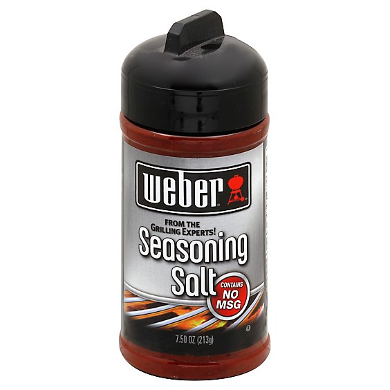 Weber Seasoning Salt - 7.5 Oz