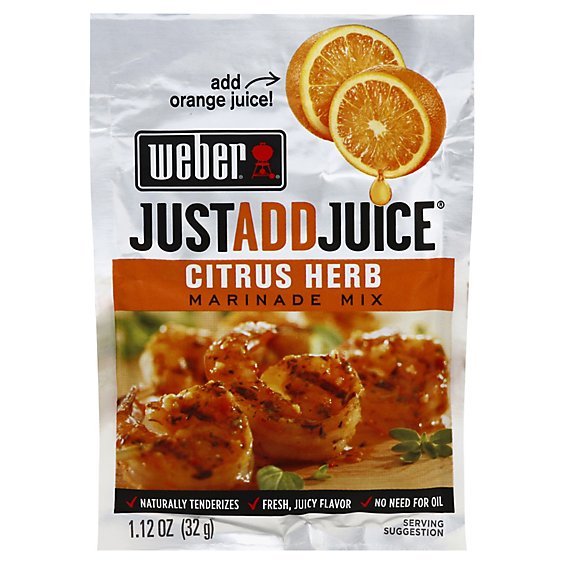 Weber Add Juice Citrus - 1.12 Oz
