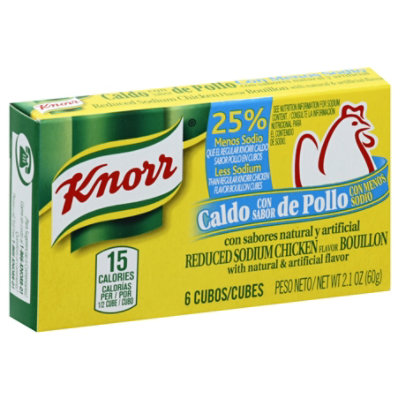 Knorr Chicken Reduced Sodium 2.1 Oz Pavilions
