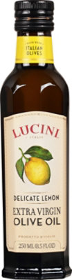 Lucini Olive Oil Extra Virigin Delicate Lemon Bottle - 8.5 Fl. Oz. - Image 2