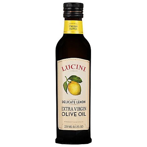 Lucini Olive Oil Extra Virigin Delicate Lemon Bottle - 8.5 Fl. Oz.