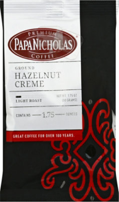 Papanicholas Hazelnut Creme Ground Coffee - 1.75 Oz - Image 2