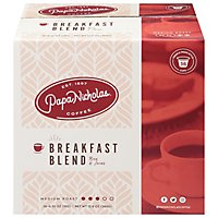 Papanicholas Single Serve Breakfast Blend Coffee - 36 Count - Image 1