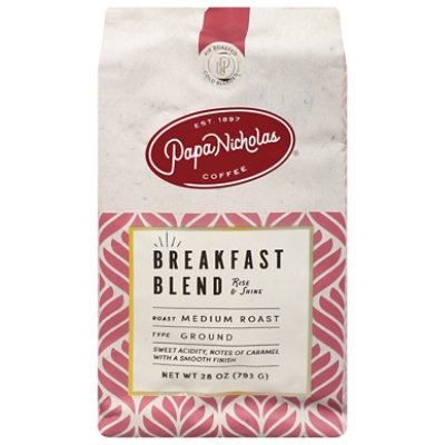 Papanicholas Breakfast Blend Ground Coffee - 32 Oz - Image 3