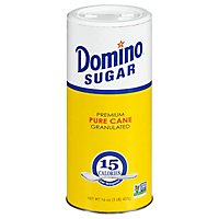 Domino Sugar Canister - 16 Oz - Image 1