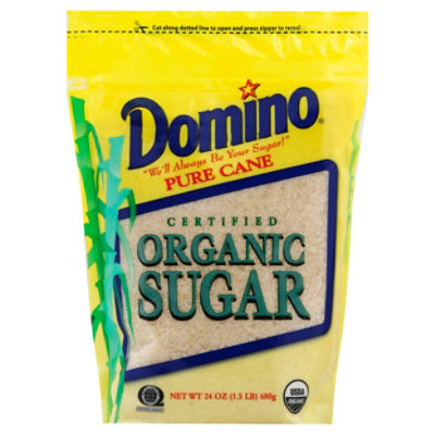 Domino Cert Organic Sugar - 24 Oz - Image 1