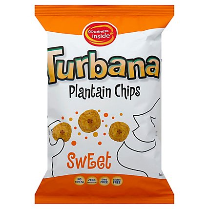 Turbana Chips Plantain Dried Sweet - 7 Oz - Image 1