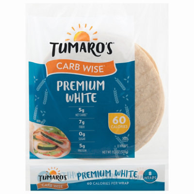 Tumaros Tortillas Low Carbs Multigrain - 8 Count - Image 2