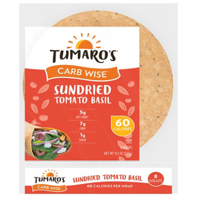 Tumaros Tortillas Low Carbs Multigrain - 8 Count - Image 1