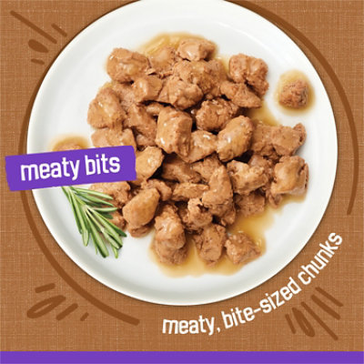 Purina Friskies Wet Cat Meaty Bits Gourmet Grill in Gravy - 5.5 Oz - Image 2