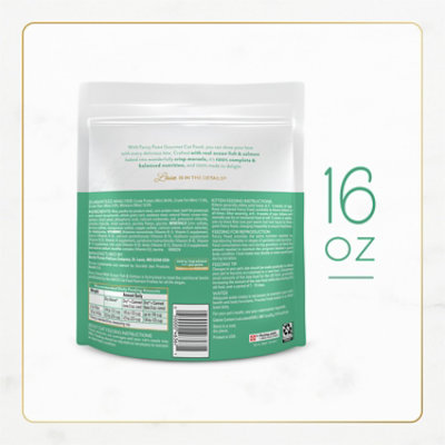 Fancy Feast Ocean Fish And Salmon And Accents Of Garden Greens Cat Dry Food - 16 Oz - Image 2
