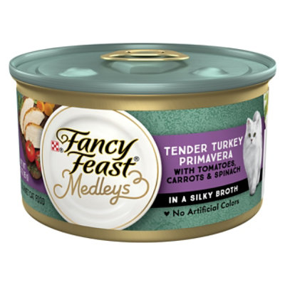 Purina Fancy Feast Medleys Turkey Wet Cat Food - 3 Oz - Image 1