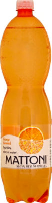 Mattoni Premium Sparkling Mineral Water Orange Flavour - 1.5 Liter - Image 2