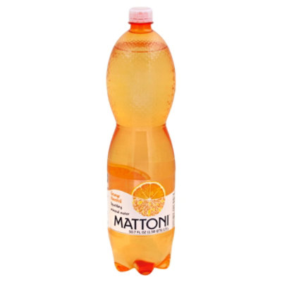 Mattoni Premium Sparkling Mineral Water Orange Flavour - 1.5 Liter - Image 1