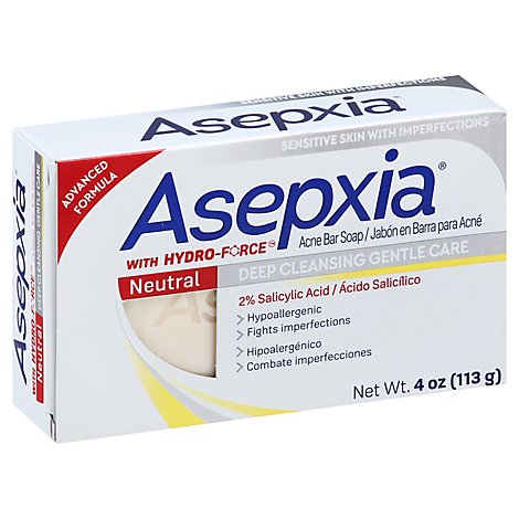 Asepxia Cleansing Bar Neutral - 4 Oz