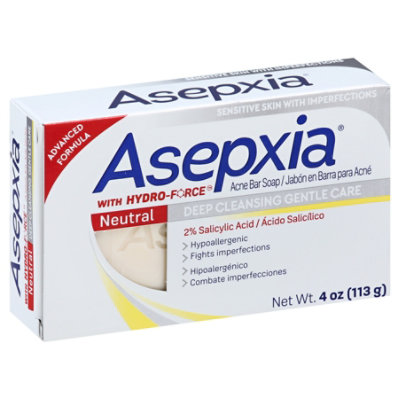 Asepxia Cleansing Bar Neutral - 4 Oz