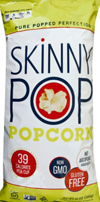 SkinnyPop Original Popcorn Party Size Bag - 10 Oz - Image 1