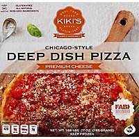 Kikis Gluten Free Foods 9 Inches Deep Dish Cheese Pizza, 27 Oz - 27 Oz - Image 2