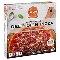 Kikis Gluten Free Foods 9 Inches Deep Dish Cheese Pizza, 27 Oz - 27 Oz - Image 1