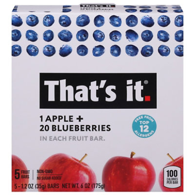 Thats It Bar Apple Bluberry - 6 Oz - Image 3