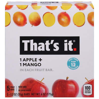 Thats It Bar Apple Maple - 6 Oz - Image 1