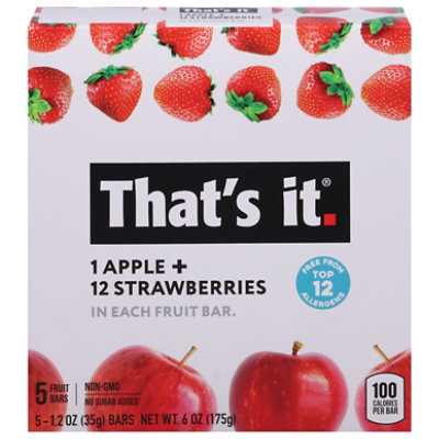 Thats It Bar Apple Strawberry - 6 Oz - Image 3