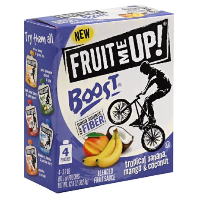 Fruit Me Up Boost Trop Banana Mango  & - 3.2 Oz
