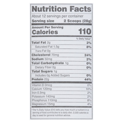 Teraswhey Protein Powder rBGH Free Plain - 12 Oz - Image 4