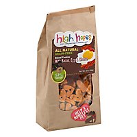 High Hopes Dog Treats All Natural Baked Cookies with Bacon Egg Cheese Bag - 10 Oz - Image 1