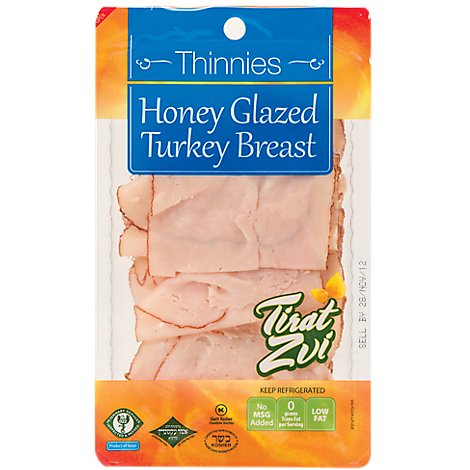 Tirat Zvi Turkey Breast Honey Glazed - 6.5 Oz