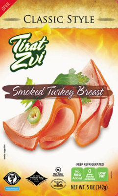 Tirat Zvi Turkey Breast Smoked - 5 Oz - Image 1