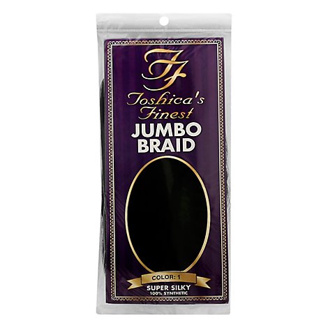Tf Jumbo Braid 1 Black - 1 Count