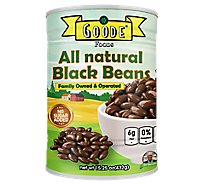 Goode Foods Black Beans - 15.25 Oz