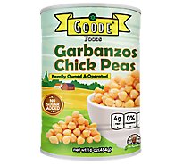 Goode Foods Garbanzo Beans - 16 Oz