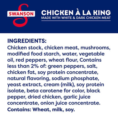 Swanson Chicken a la King - 10.5 Oz - Image 5