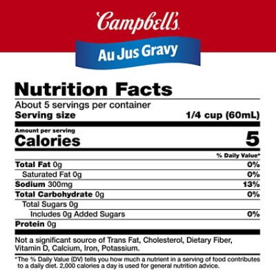 Campbell's Au Jus Gravy - 10.5 Oz - Image 4