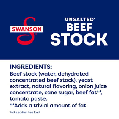 Swanson 100% Natural Unsalted Beef Stock - 32 Oz - Image 5