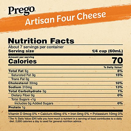 Prego Sauces Four Cheese Alfredo - 14.5 Oz - Image 5