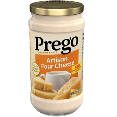 Prego Sauces Four Cheese Alfredo - 14.5 Oz