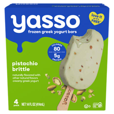 Yasso Frozen Greek Yogurt Bars Pistachio Brittle - 4-3.5 Fl. Oz. - Image 3