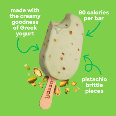 Yasso Frozen Greek Yogurt Bars Pistachio Brittle - 4-3.5 Fl. Oz. - Image 6