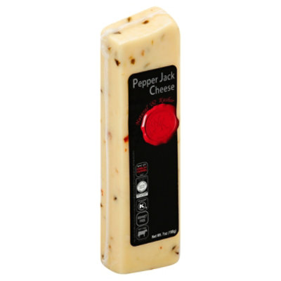 Natural & Kosher Chunk Pepper Jack Cheese 7 Oz JewelOsco