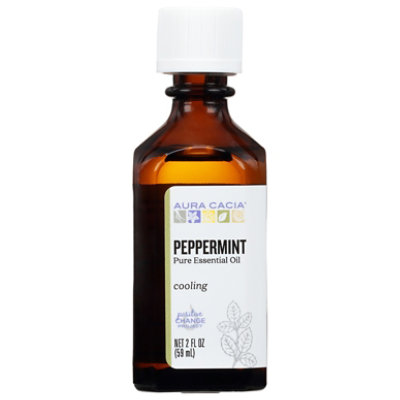 Aura Cacia Cooling Peppermint Essential Oil, 2 Oz - 2 Oz - Image 3