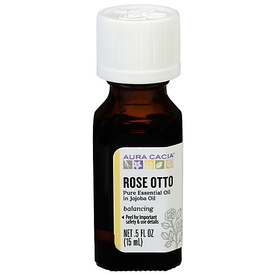 Aura Cacia Frag Oil Rose Otto - .5 Oz